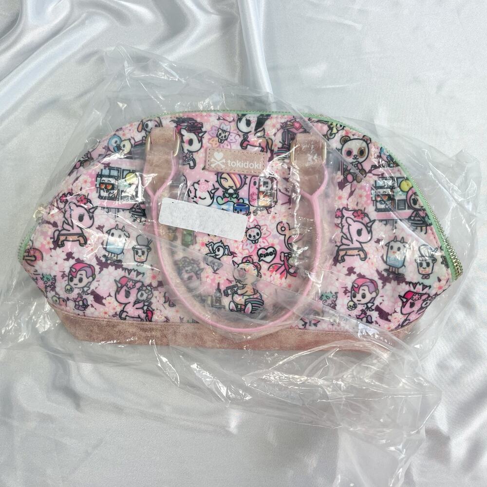 Tokidoki Hanami Picnic Dome Bag Pink Kawaii Purse SDCC 2022 Cherry Blossom NWT - Picture 9 of 9